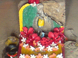 Lord Rakhandev Sree Krishna idol destroyed (photo1)