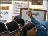 Protest march over 'conversions'