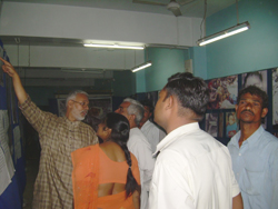 Visitors at the Exhibition on Hindu genocide