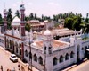 Immersion route passing by a mosque, diverted by police