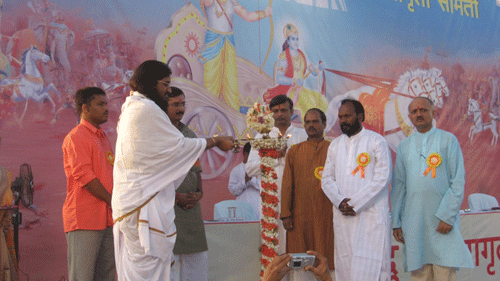 Inauguration of Dharma Jagruti Sabha by 'Deepprajwalan'