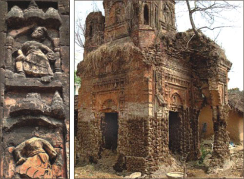The 12th century Shiva Temple at Bangladesh is about to go to rack and ruin.