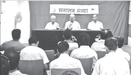 From Left: Mr. Hajare, Mr. Virendra Marathe and Dr. Krushnamurti Rao