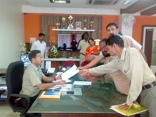 Memorandum submitted to the District Collector