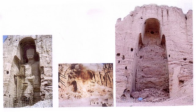Destruction of The Original Bamiyan statue by Taliban