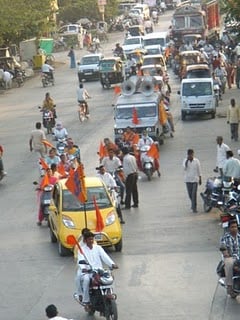 Vehicle Rally in Wadha