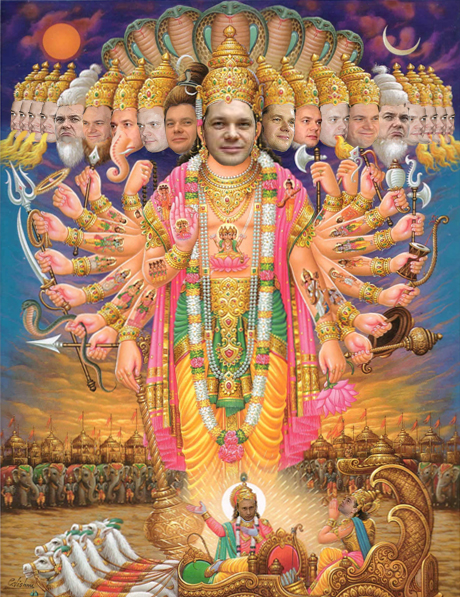Denigration of Sri Vishnu by John Helmer, Russian Journalist