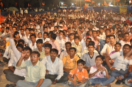 Around 3500 devout Hindus were present for Hindu Dharmajagruti Sabha