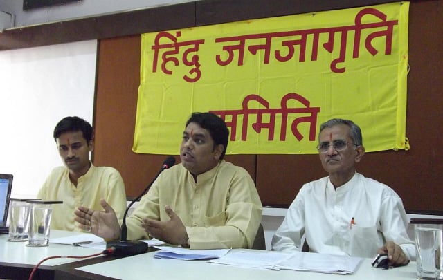 From Left: Mr. Sawant, HJS Website; Mr. Ramesh Shinde, HJS; Mr. Shivaji Vatkar, HJS