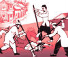 Karnataka : Life-threatening attack on local chief of Bajrang Dal by Muslims