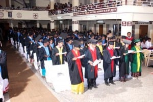 Hundreds of students have graduated in Hopegivers Bible College.