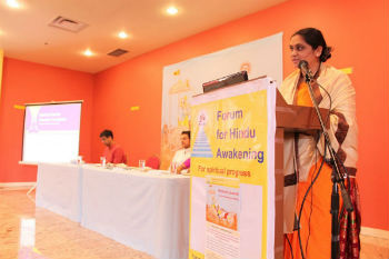 Rishita Gadova explaining SSRF presentation