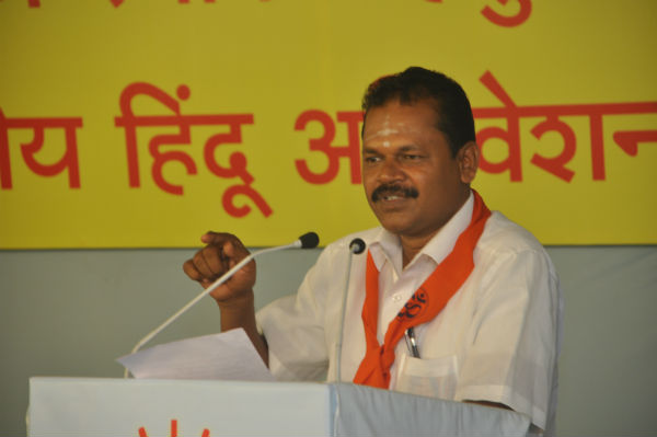 Mr. Arjun Sampat, ‘Hindu Makkal Katchi’ , Tamil Nadu