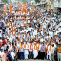 Maharashtra : 15,000 Hindus take out massive rally against Love Jihad, Bangladeshi immigrants