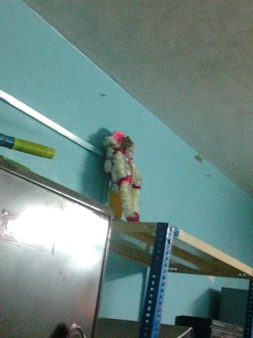 Idol was kept in the store room
