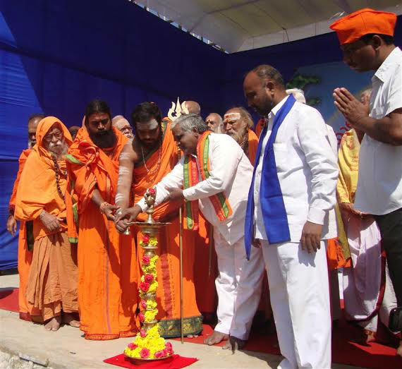 Inauguration of Hindu Garjana Sabha