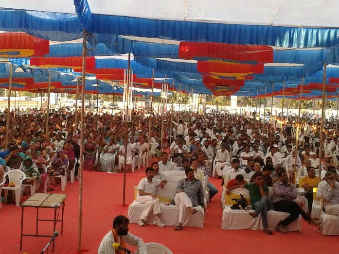 Thousands of Hindus attended 'Dharmaraksha Sant Sammelan'