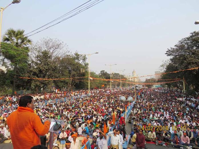 Thousands of Hindus attended program of Foundation Day of Hindu Samhati
