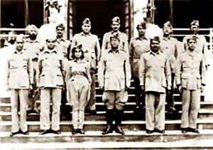 Members of the Government formed by Azad Hind Sena
