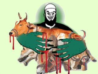 उत्तरप्रदेश : गोवंश काट रहे पांच धर्मांध मांस कारोबारी गिरफ्तार