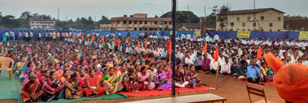 ८ सहस्त्र धर्माभिमानियोंकी उपस्थिति में सभा संपन्न !
