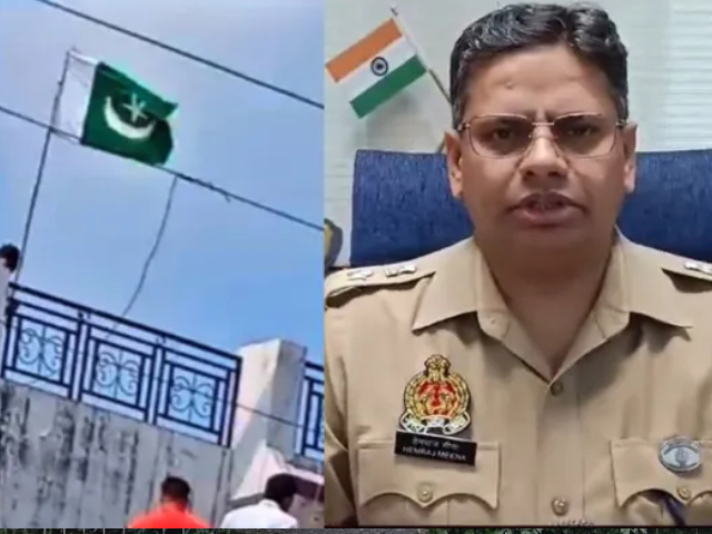 मुरादाबाद : सलमान और उसके अब्बा रहीश ने घर पर लगाया पाकिस्तानी झंडा, पुलिस ने किया गिरफ्तार