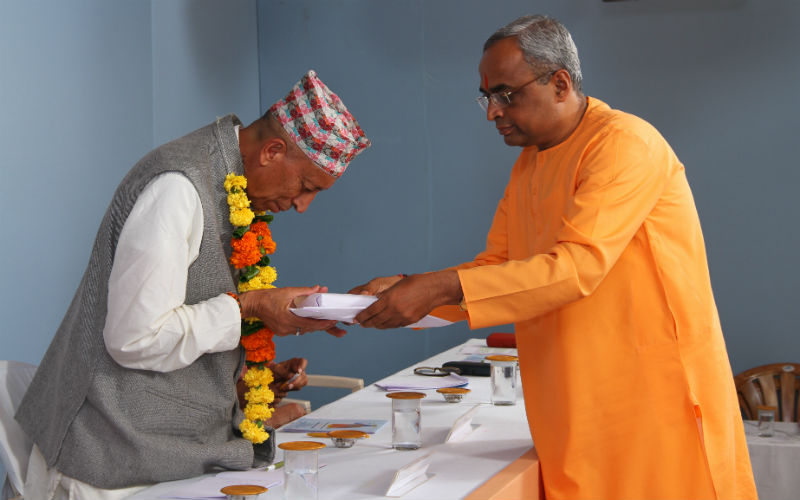 madhav_bhattrai_satkar