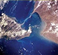 Ram-setu Photo by NASA