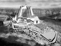 A model of the proposed Krishna Theme Park in Bangalore A model of the proposed Krishna Theme Park in Bangalore