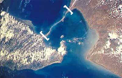 Shri Ram Setu picture by NASA