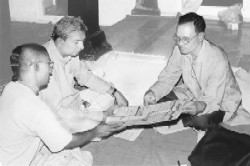 Shri. Premananda Das, Shri. Acharya Das of ISCON & Shri. Repale of HJS Shri. Premananda Das, Shri. Acharya Das of ISCON & Shri. Repale of HJS