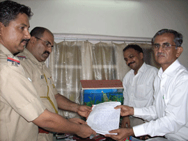  HJS members submitting representation to Police