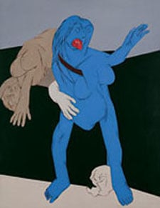 Painting (1) named Kali by Tayeb Mehta