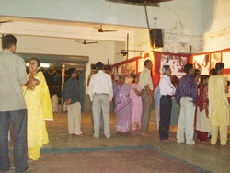 Visitors at the Exhibition on Hindu genocide