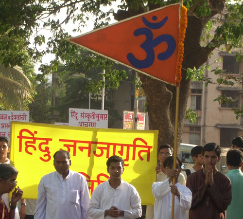 Ardent Hindus participated in Naamdindi