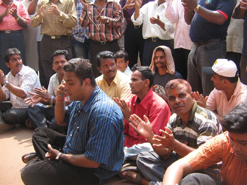 Devout Hindus participated in Goa Bandh