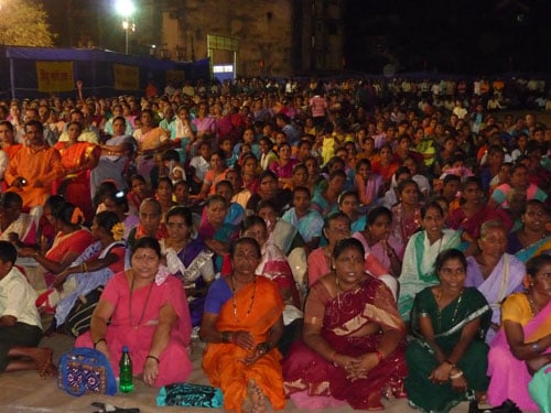 Devout Hindus present for Dharmajagruti Sabha in Goa