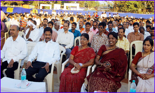 Devout Hindus present for Dharmajagruti Sabha - 1
