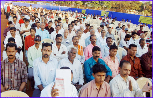 Devout Hindus present for Dharmajagruti Sabha - 2