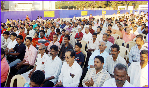 Devout Hindus present for Dharmajagruti Sabha - 3
