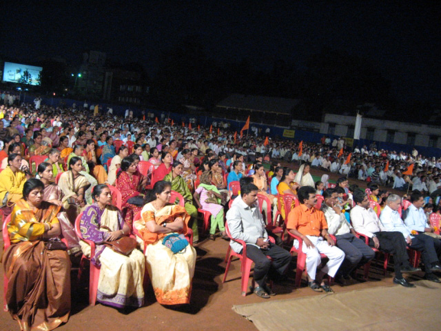 Devout Hindus present for Hindu Dharmajagruti Sabha