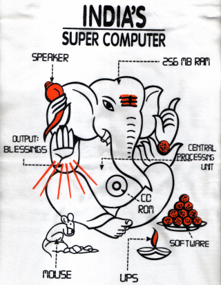 Denigration of Lord Ganesh through a cartoon