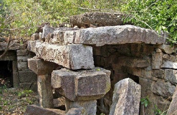 14th century Narasimha Swamy temple found at the foothill of Kondaveedu Fort in Guntur district