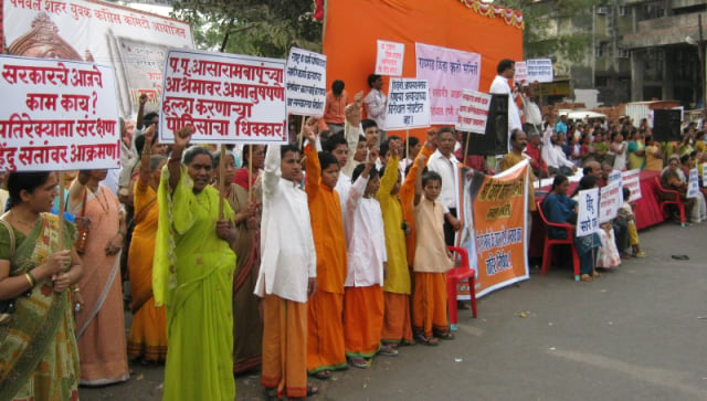 Devout Hindus stage agitations against Anti-Hindu propoganda of Government - 2