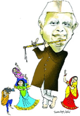 Denigration of Lord Krushna - N D Towari potrayed as Lord Krushna