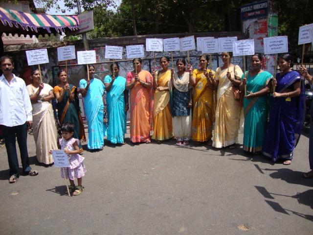 Hindus protesting against humiliation of Hindu Saints, Hindu Organisations and 'Draupadi' Novel - 1