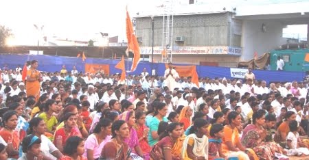 More than 4000 devout Hindus were present for the Hindu Dharmajagruti Sabha at Pimpri