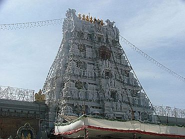 The world famous Tirumala Temple