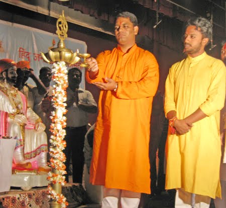 Inauguration of the Program by lighting a Samai (an oil lamp) Inauguration of the Program by lighting a Samai (an oil lamp)