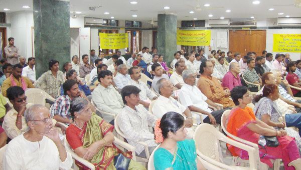 Hindus gathered for the program Hindus gathered for the program